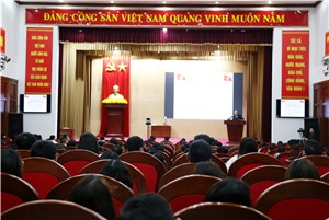 Hội nghị Báo cáo viên mở rộng quý I năm 2021